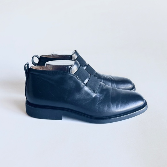 Men’s Toschi CIS Equipped Carbonlite Black Genuine Leather Oxfords Boots size 9 - Picture 2 of 16